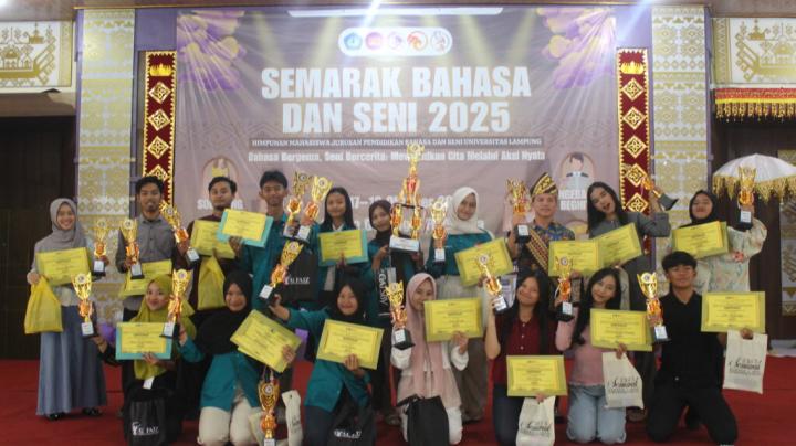 HMJPBS FKIP Unila Hidupkan Semangat Berkarya lewat Semarak Bahasa dan Seni 2025
